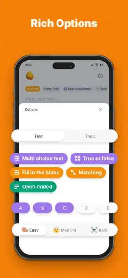 Game screenshot OpExams Quiz Generator apk