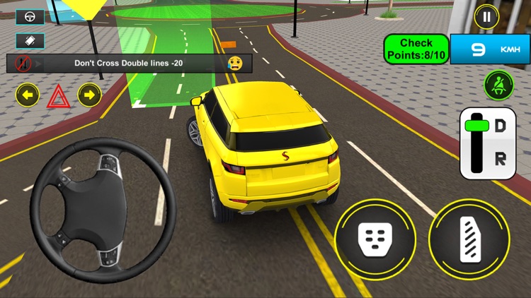 Modern Car Driving School 3D screenshot-4