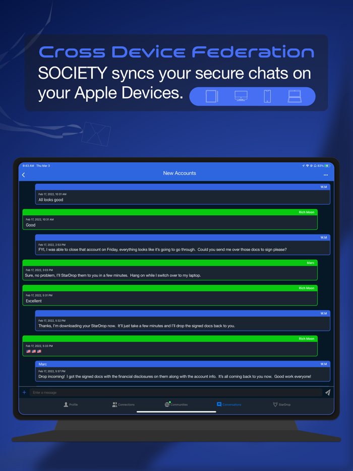 SOCIETY Secure Social Network