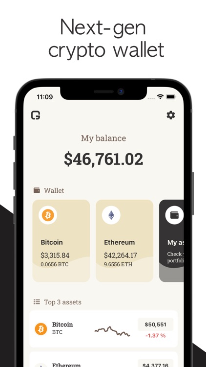 Coingrig: Crypto & BTC Wallet