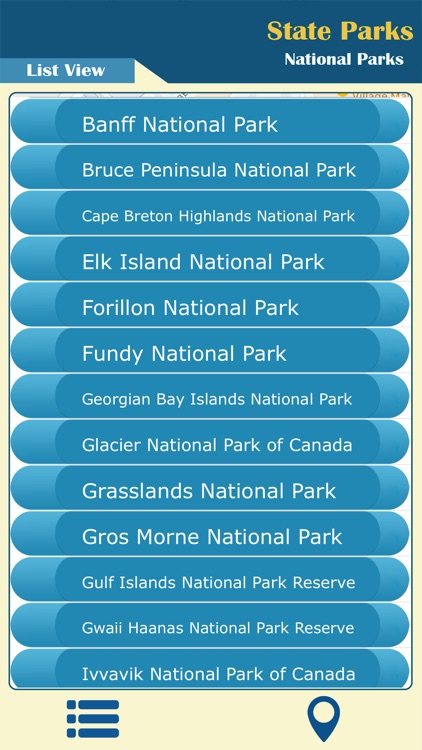 Canada -State & National Parks