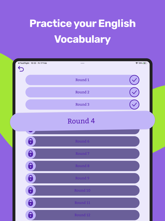 English words: Odd One Out screenshot 2