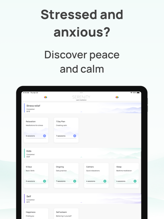 Serenity: Guided Meditation screenshot 4