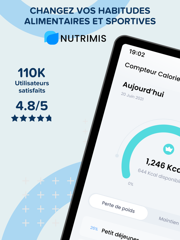 Screenshot #4 pour Nutrimis pour perdre du poids