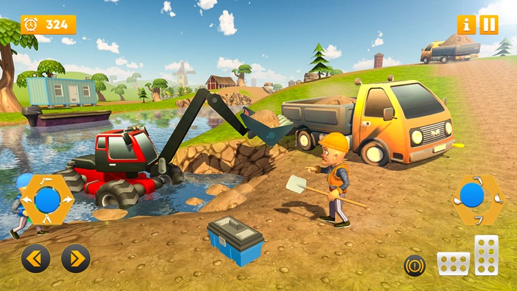 Excavator Crane Simulator