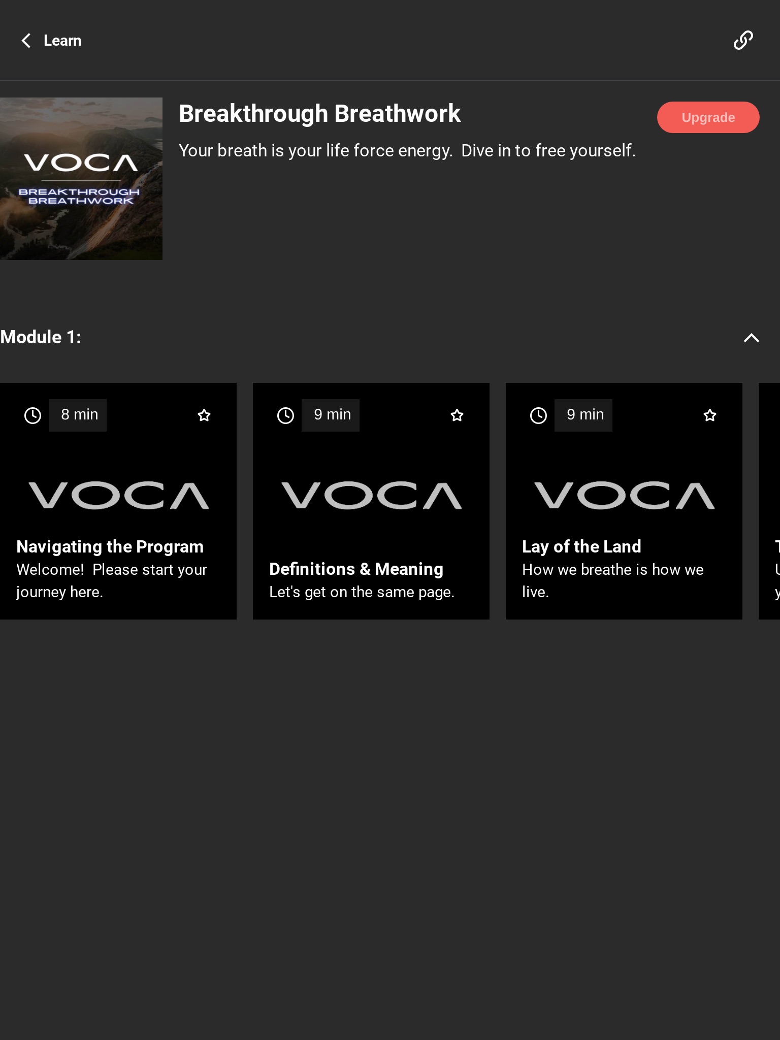 VOCA Breathwork screenshot 3