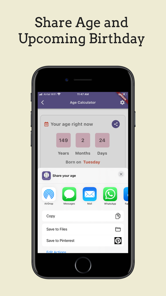 Age Calculator - Know Your Age