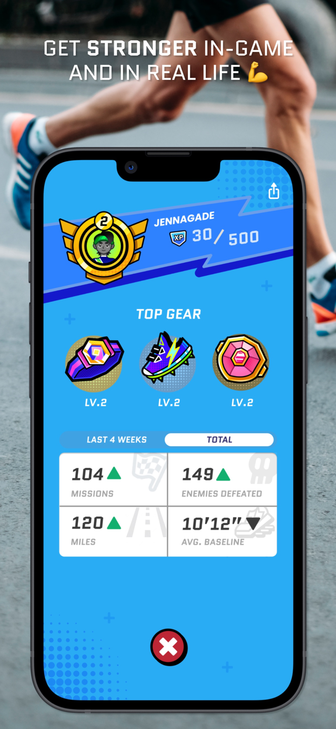 Run Legends Co-op Fitness RPG