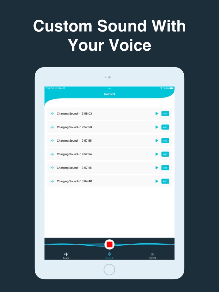 Charging Play - Sound Changer