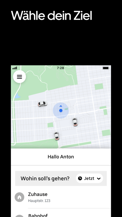 Uber app screenshot 1 by Uber Technologies, Inc. - appdatabase.net
