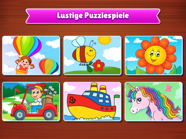 ‎Puzzle spiele kinder alter 2-7 Screenshot