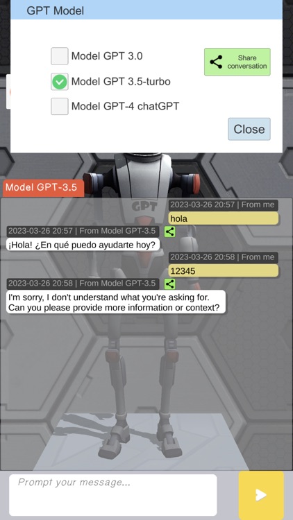 Chatbotia, Chat Bot Voice screenshot-4