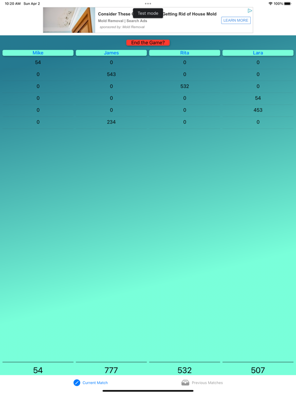EZ Domino Score Keeping Pad screenshot 3