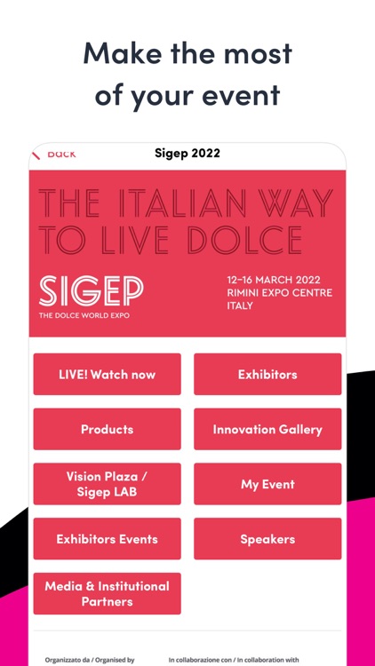 Sigep – The Dolce World Expo