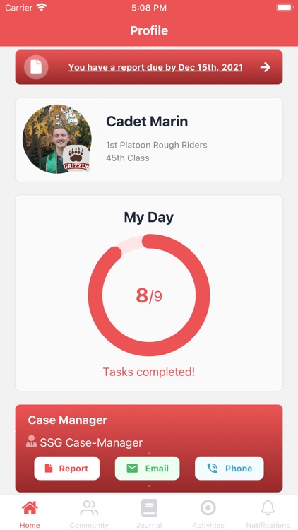 Grizzly Youth Academy - App