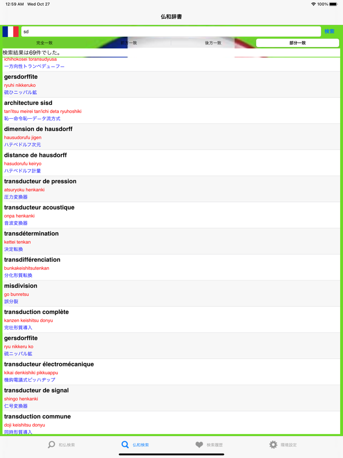 和仏・仏和辞典