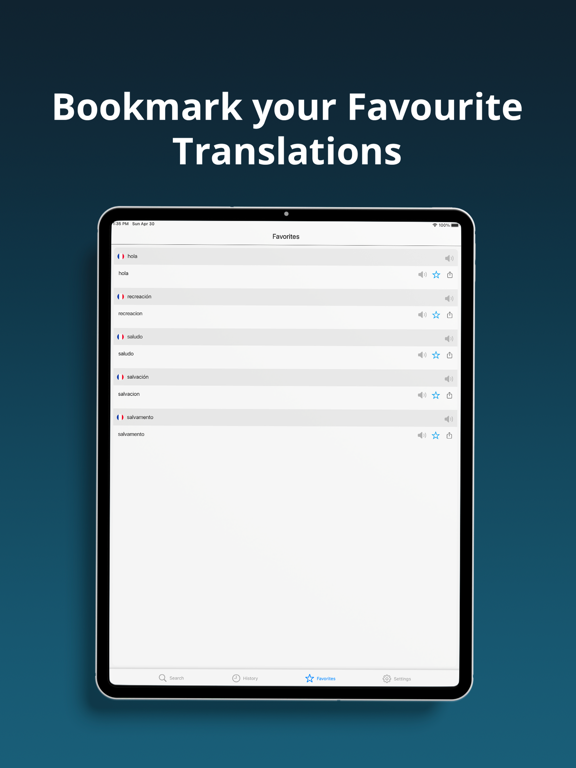 French Spanish Dictionary+ screenshot 3