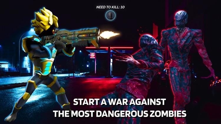 Stickman : Zombie War Games screenshot-1