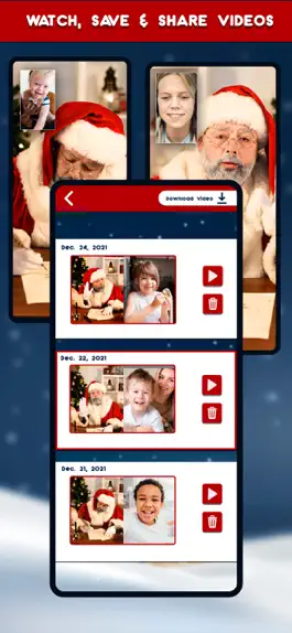 Game screenshot Christmas Santa Video Call hack