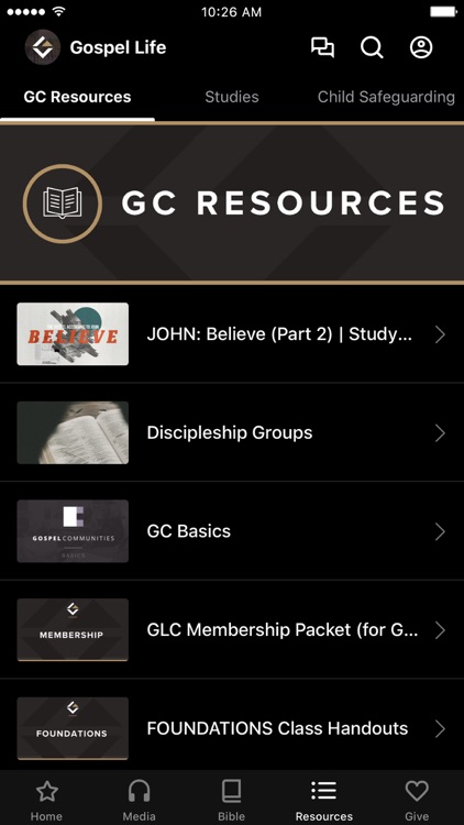 Gospel Life Church App