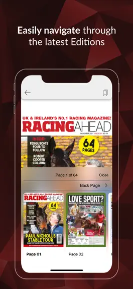 Game screenshot Racing Ahead Magazine apk