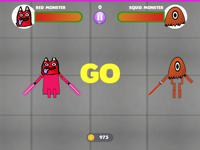 Red Melon BanBas Monsters