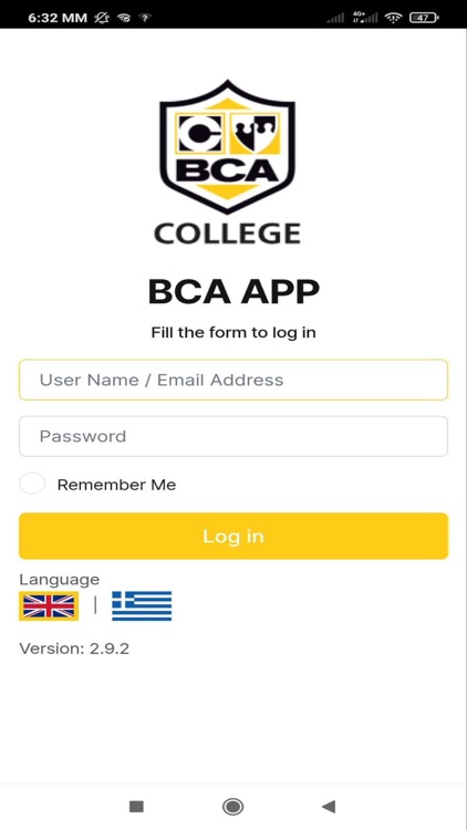 BCA College APP