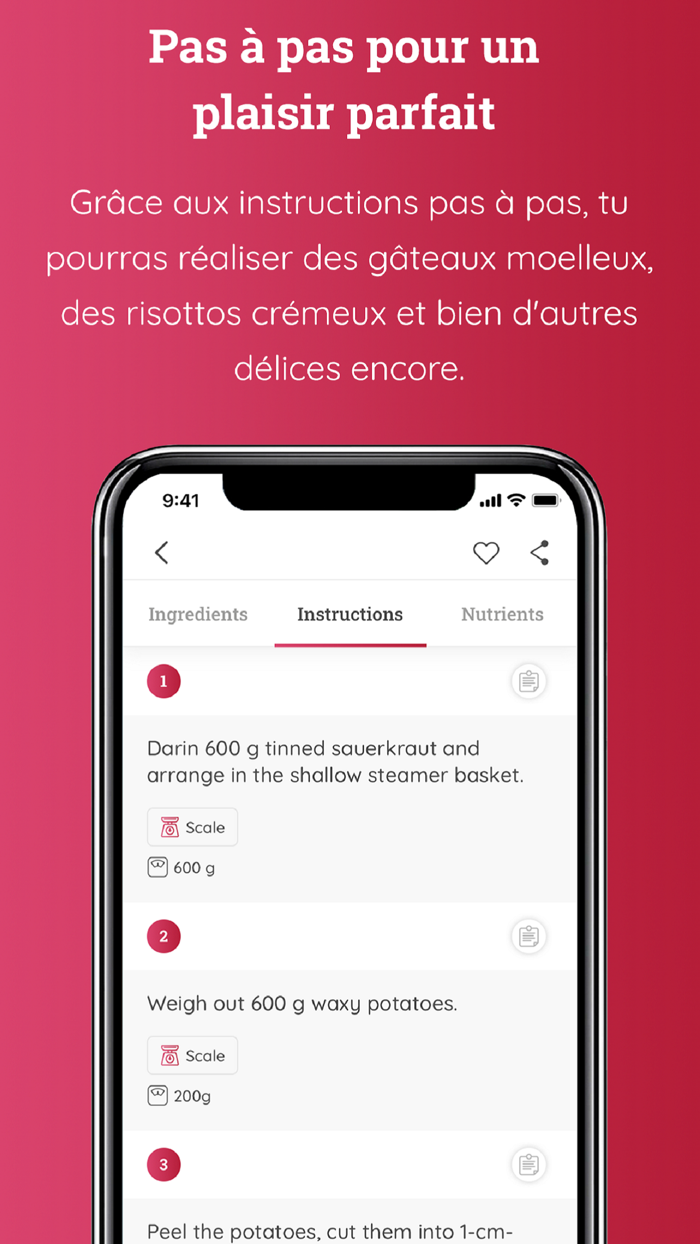 Monsieur Cuisine App