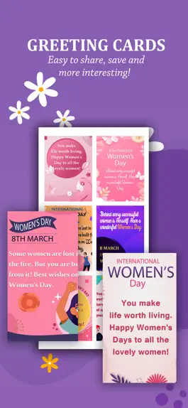 Game screenshot Women's Day eCards & greeting hack