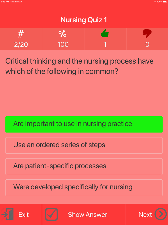 Nursing Quiz