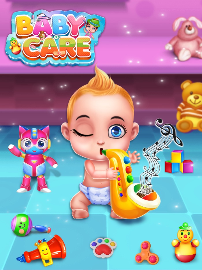 Baby Care Dress up Game