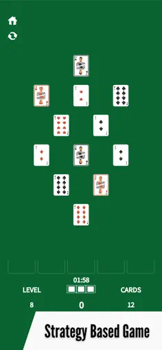 Solitaire 21 Card Sort - Screenshot 1