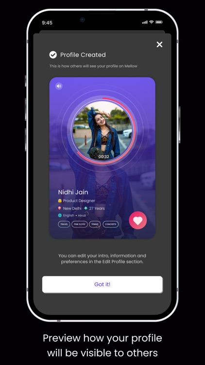 Mellow - Voice Dating App screenshot-8