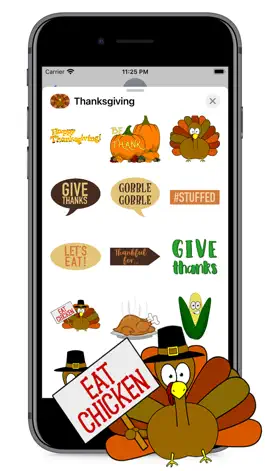 Game screenshot Thanksgiving Fun Stickers mod apk