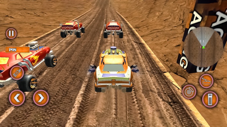 Dirt Track Car Racing Game screenshot-3