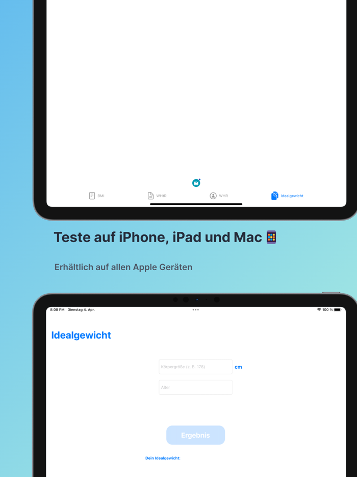 Gewicht-Checker plus