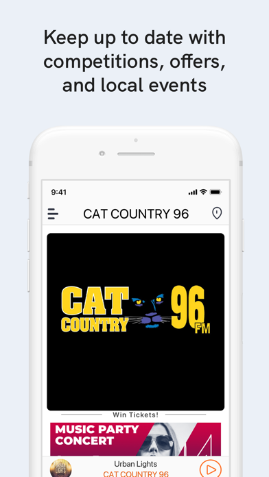 CAT COUNTRY 96 screenshot 3