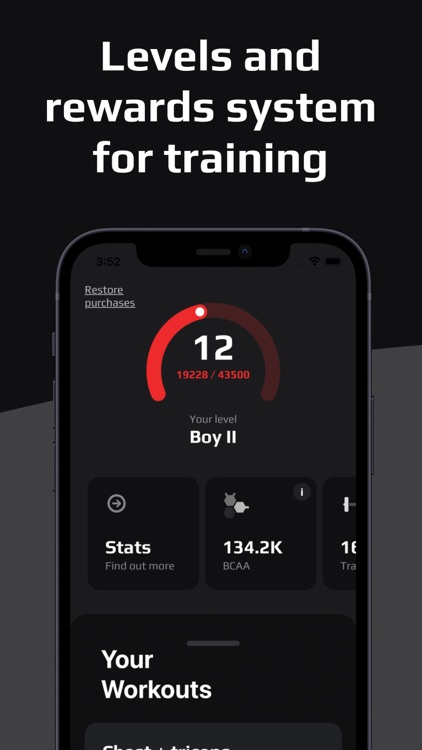 BCAA - fitness planner & log