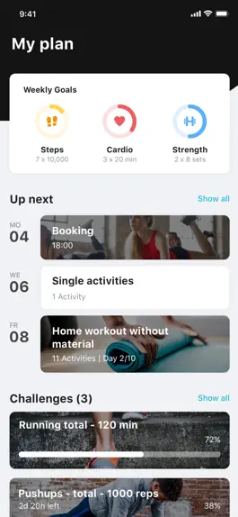 Game screenshot LOVT Fitness & Training App mod apk