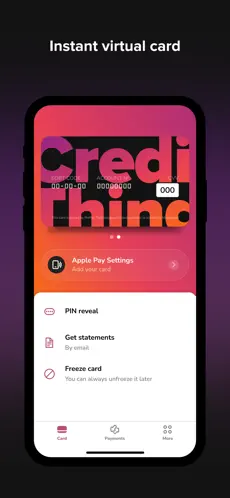 Captura de Pantalla 5 The Credit Thing iphone