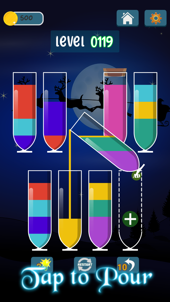 Color Water Sort - Puzzle Game