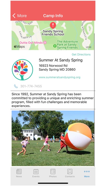 Summer At Sandy Spring