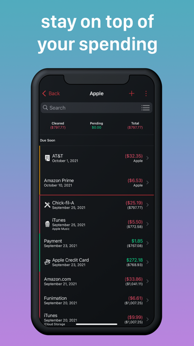 Ledger - Money, Budget Tracker screenshot 4
