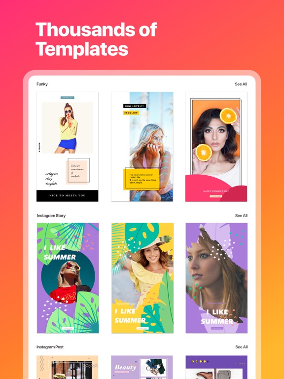 Collage Maker ◇ iPad app afbeelding 6