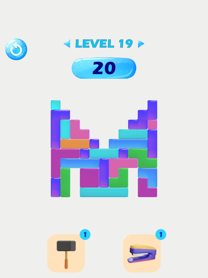 Tap Blocks Tap Away Puzzle