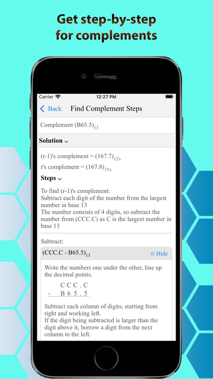 Calculator of Number Systems screenshot-4