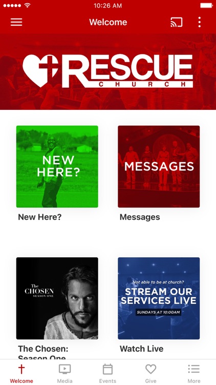 The Rescue Church App