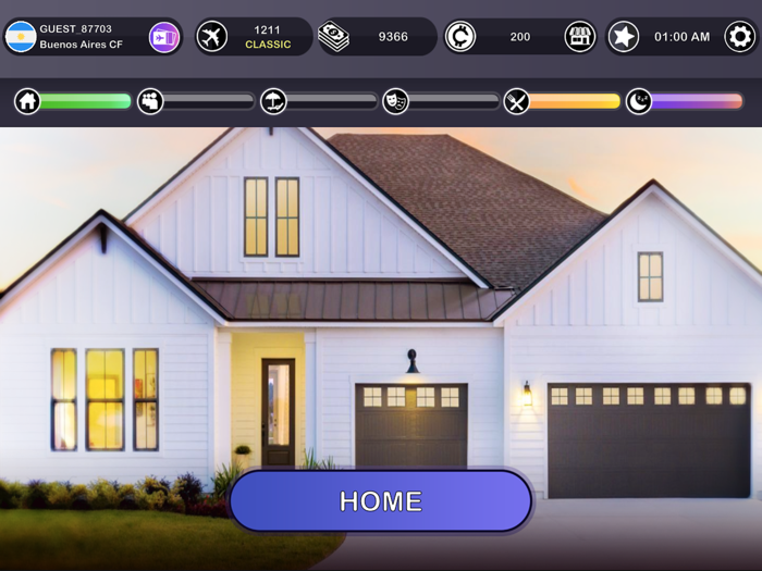 Airline Traveler Simulator