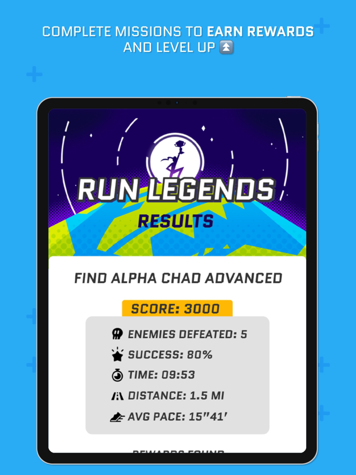 Run Legends Co-op Fitness RPG