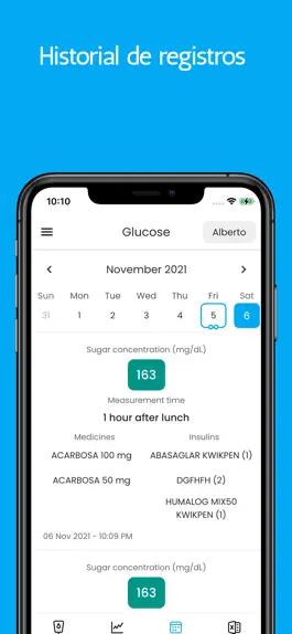 Game screenshot Control de la Glucosa apk